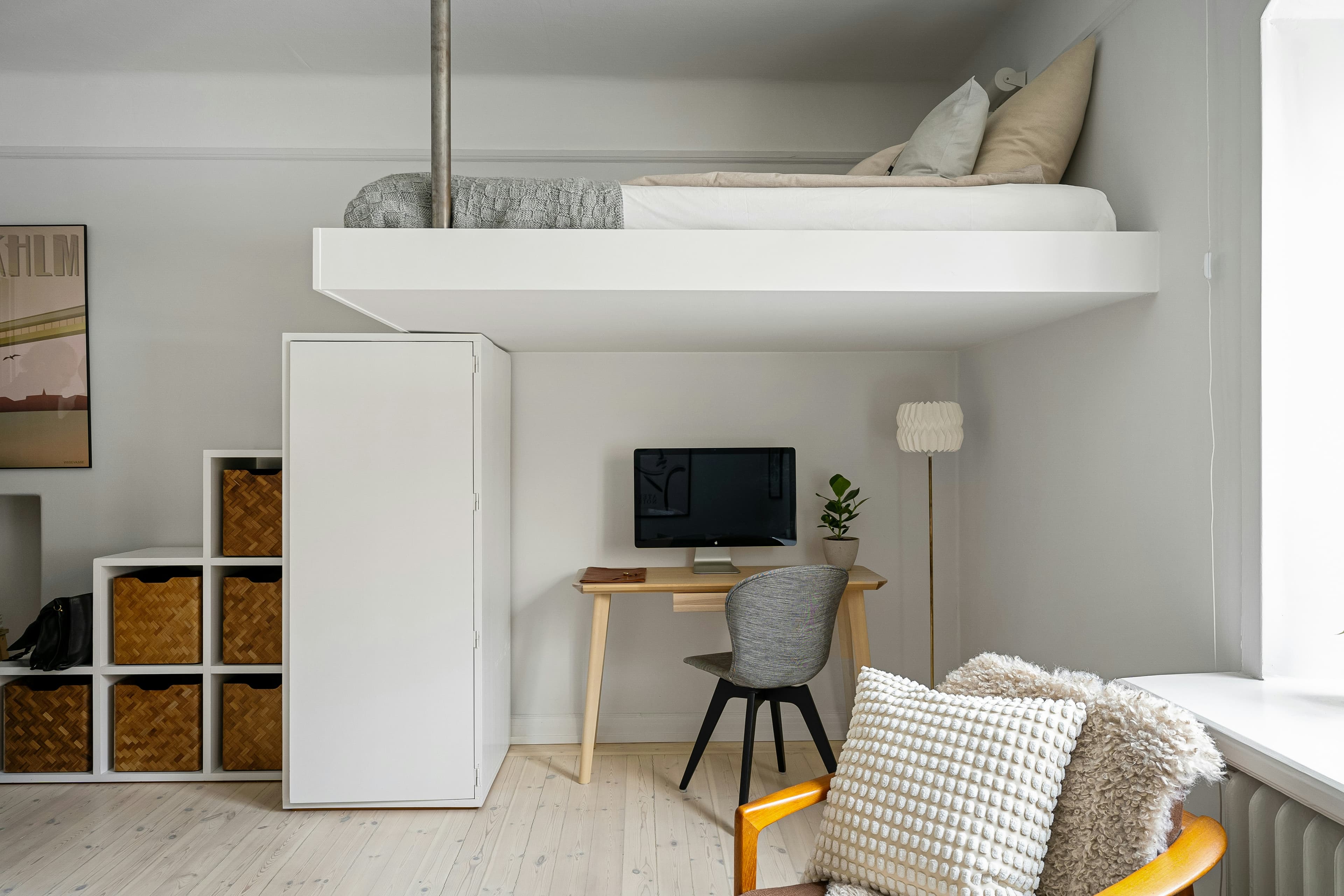 Appartement clair remis au propre avant location